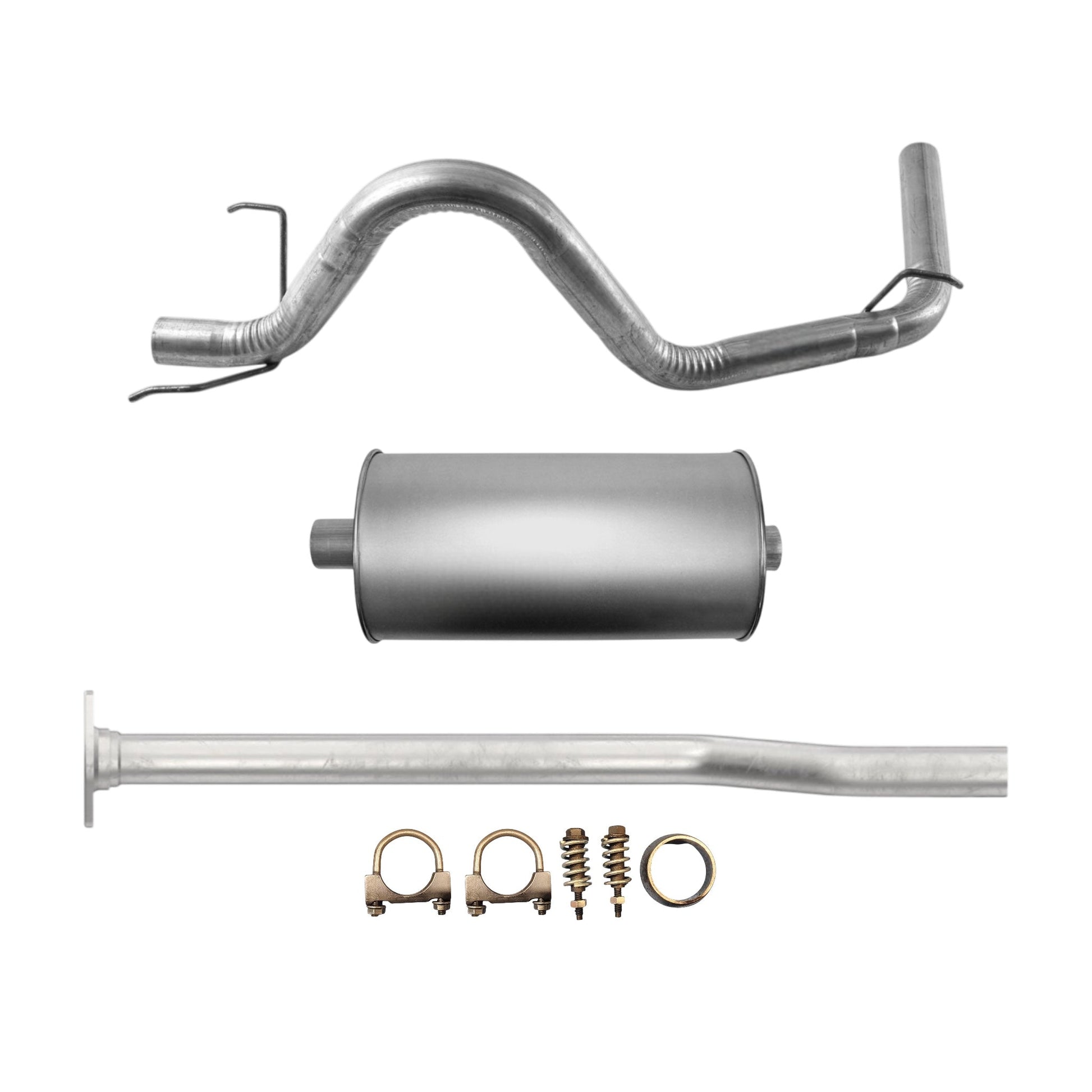 Toyota Tacoma 4.0L (2013-2015) (127.4" Wheelbase) Axel Pipe & Muffler With Tail Pipe