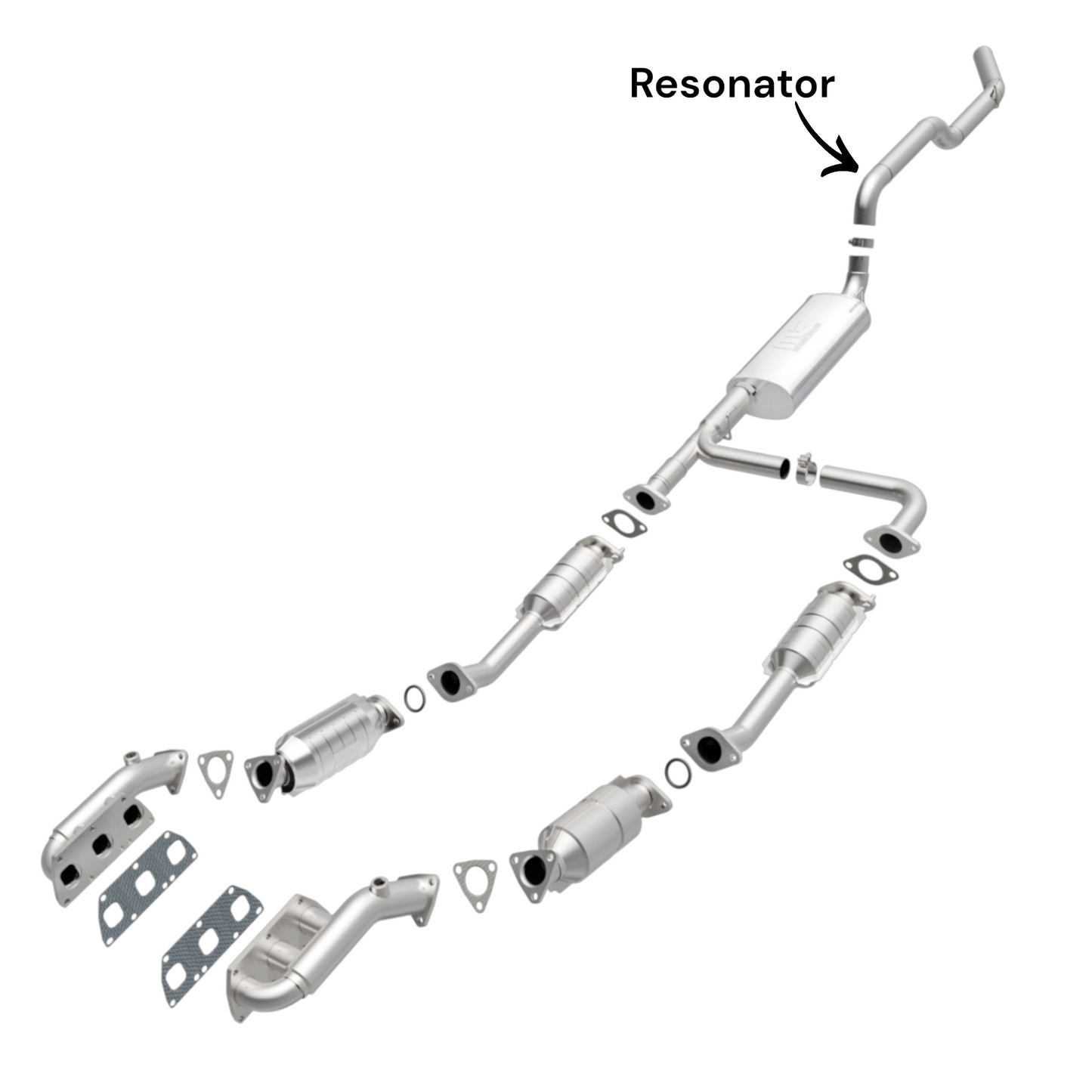 Nissan Frontier 4.0L (2005-2019) Resonator