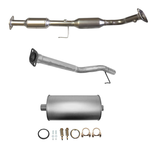 Toyota Tacoma 2.7L (2005-2022) Catalytic Converter, Axel Pipe and Muffler Only
