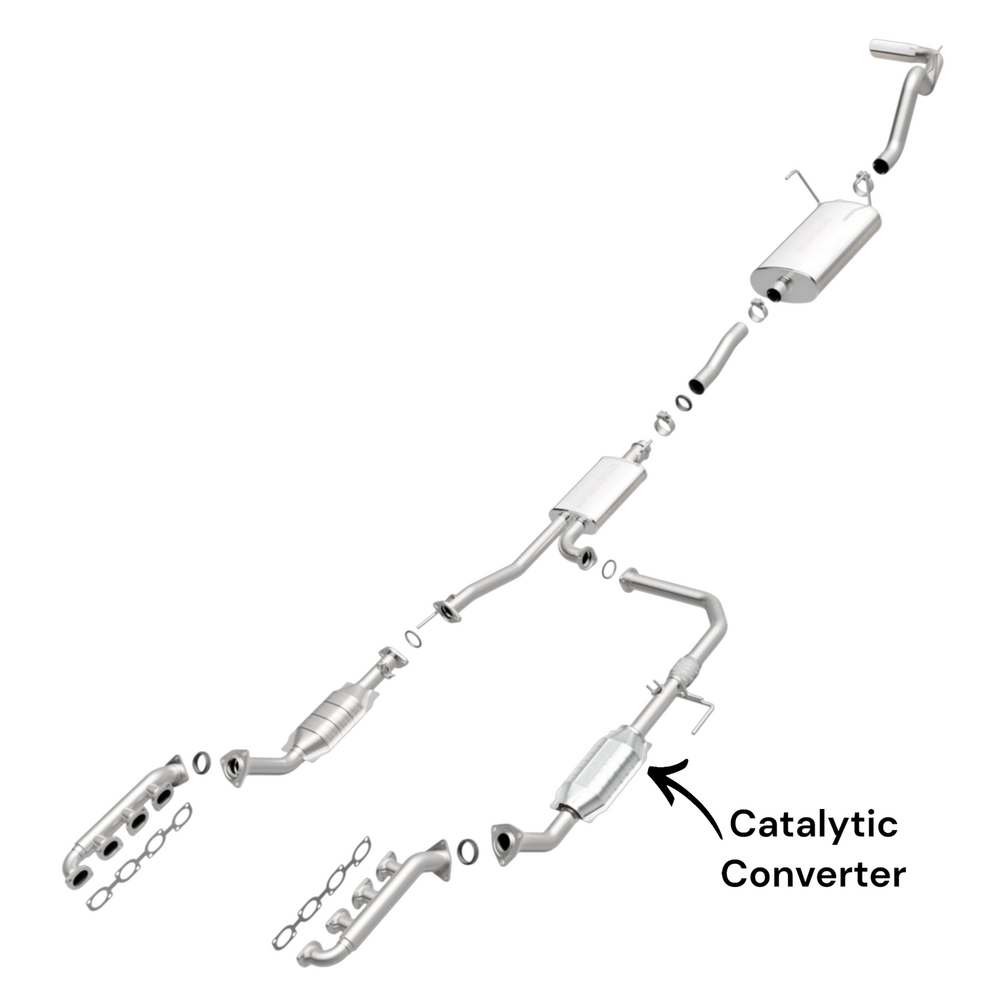 Toyota Tundra 4.7L (2005-2006) Left Catalytic Converter