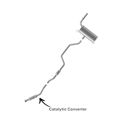 Chrysler 200 2.4L (2011-2014) & Chrysler Sebring 2.4L (2007-2010) Catalytic Converter