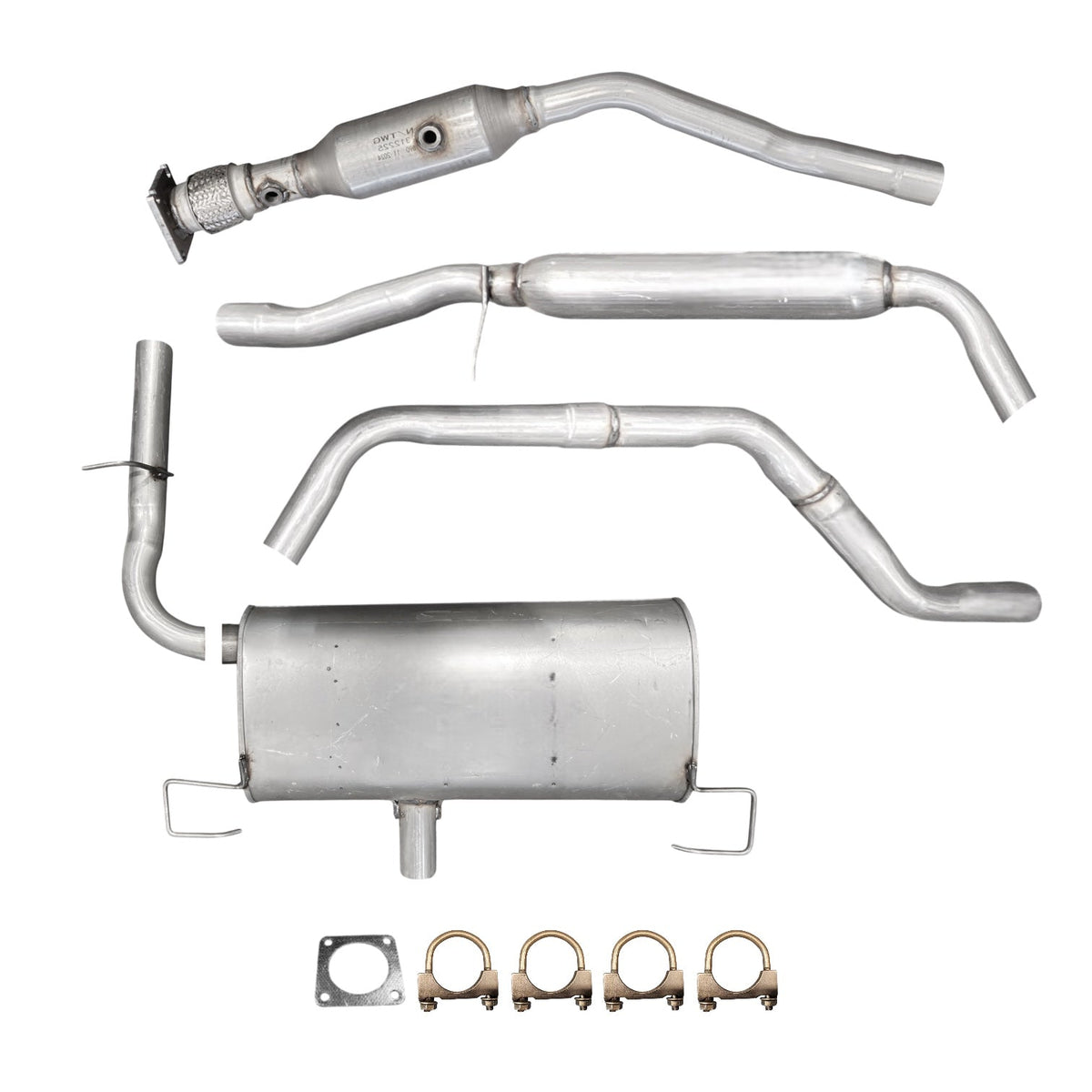 Chrysler 200 2.4L (2011-2014) Catalytic Converter, Resonator & Muffler