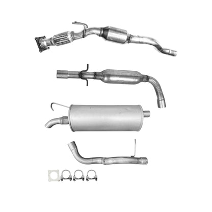 Convertisseur avec flexible, résonateur et silencieux pour Volkswagen Beetle 2.5L (2006-2010)