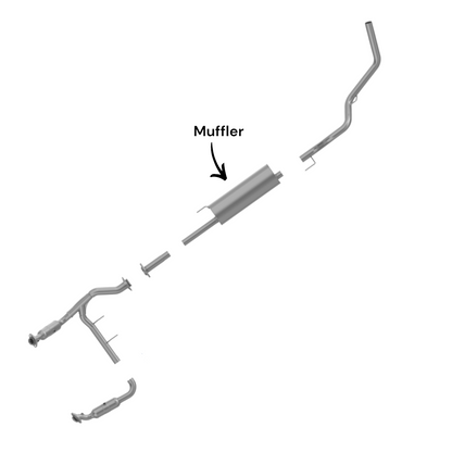 Ford F-150 4.6L (2009-2010) Muffler