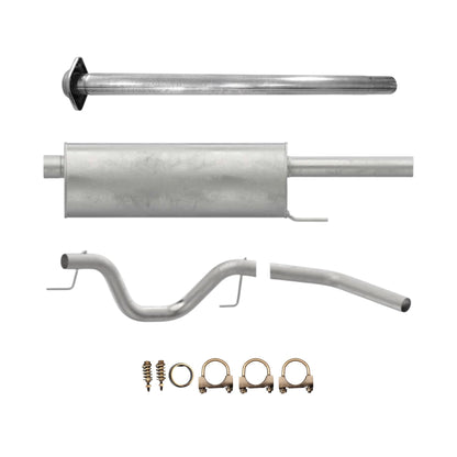 Ford F-150 5.4L (2009, 2010) (157.0" Wheelbase) Axel Pipe, Muffler & Tail Pipe