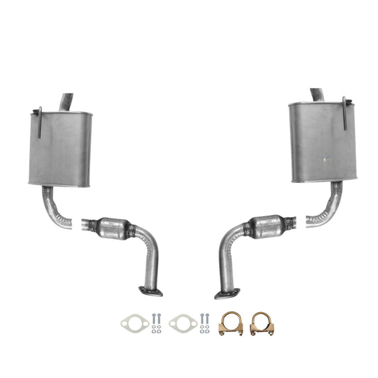 Nissan Maxima 3.5L (2009-2019) Both Side Mufflers with Converters