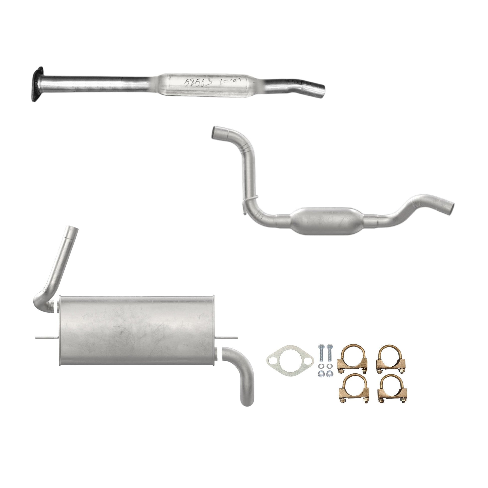 Ford Focus 2.0L (2012-2018) (Sedan) (Except PZEV) Both Resonator And Muffler