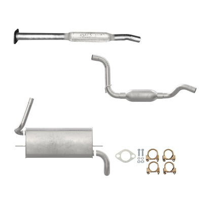 Ford Focus 2.0L (2012-2018) (Sedan) (Except PZEV) Both Resonator And Muffler