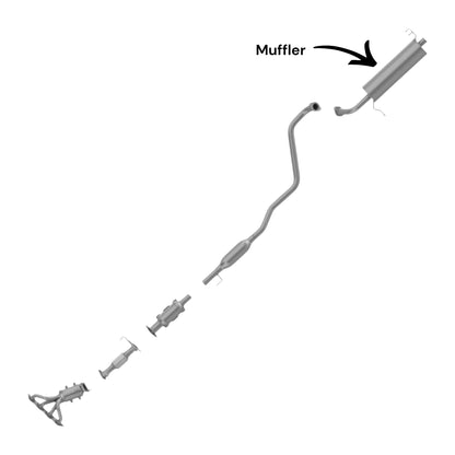 Hyundai Accent 1.6L (2012-2017) (Hatchback) Muffler 