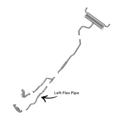Chrysler 200 3.6L (2015-2017) (AWD) Left Side Flex Pipe