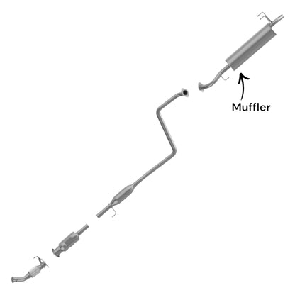 Hyundai Elantra 2.0L (2017-2023) Muffler