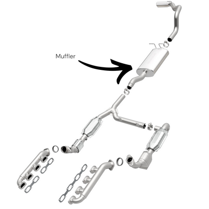 Silencieux pour Ford Expedition 4.6L 2003-2004