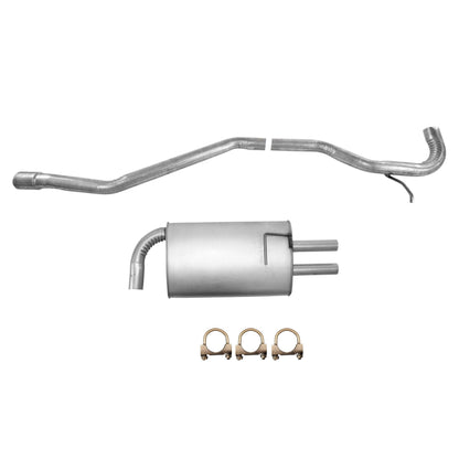 Lincoln MKZ 2.5L (2011-2012) (FULL HYBRID) Pipe and Muffler