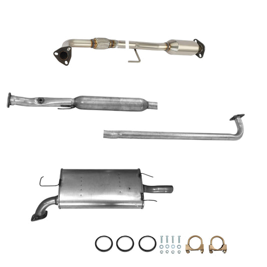 Toyota Camry 2.2L (1997-2001) Catalytic Converter with Flex, Resonator and Muffler