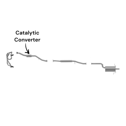 Subaru Impreza 2.5L (2006-2007) (Non-Turbo) (SOHC) Catalytic Converter