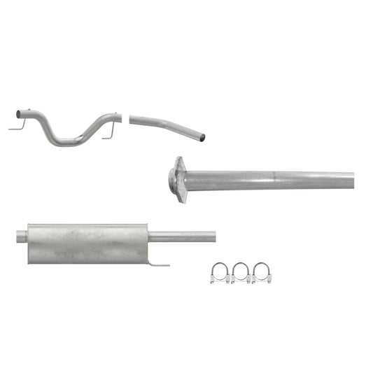Ford F-150 4.6L (2009-2010) (145"Wheelbase) Pipes, Muffler And Tail Pipe