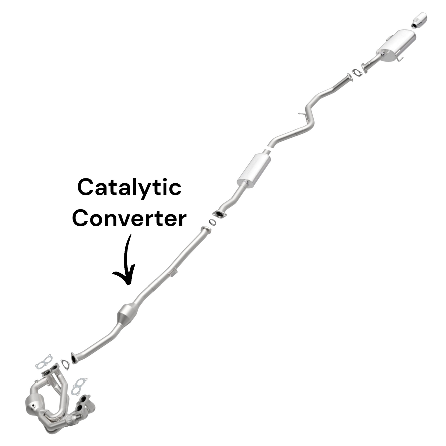 Subaru Legacy 2.5L (2013-2014) (Non-Turbo) Catalytic Converter