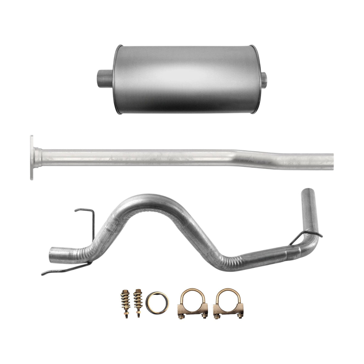 Toyota Tacoma 4.0L (2013-2015) (140.6" Wheelbase) Axel Pipe & Muffler With Tail Pipe