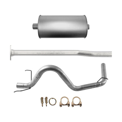 Toyota Tacoma 4.0L (2013-2015) (140.6" Wheelbase) Axel Pipe & Muffler With Tail Pipe