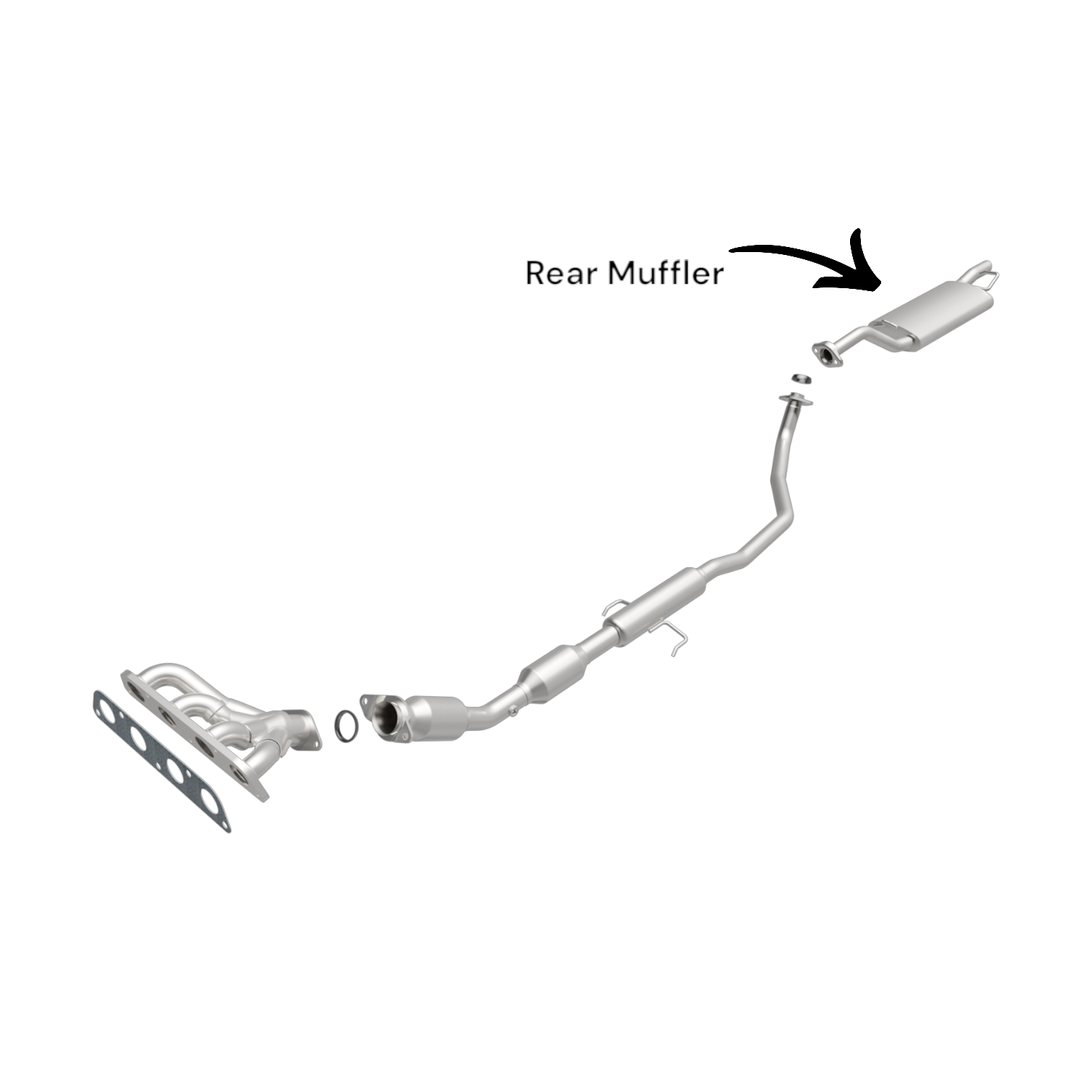 Toyota Corolla S Model 1.8L (2009-2013) Rear Muffler