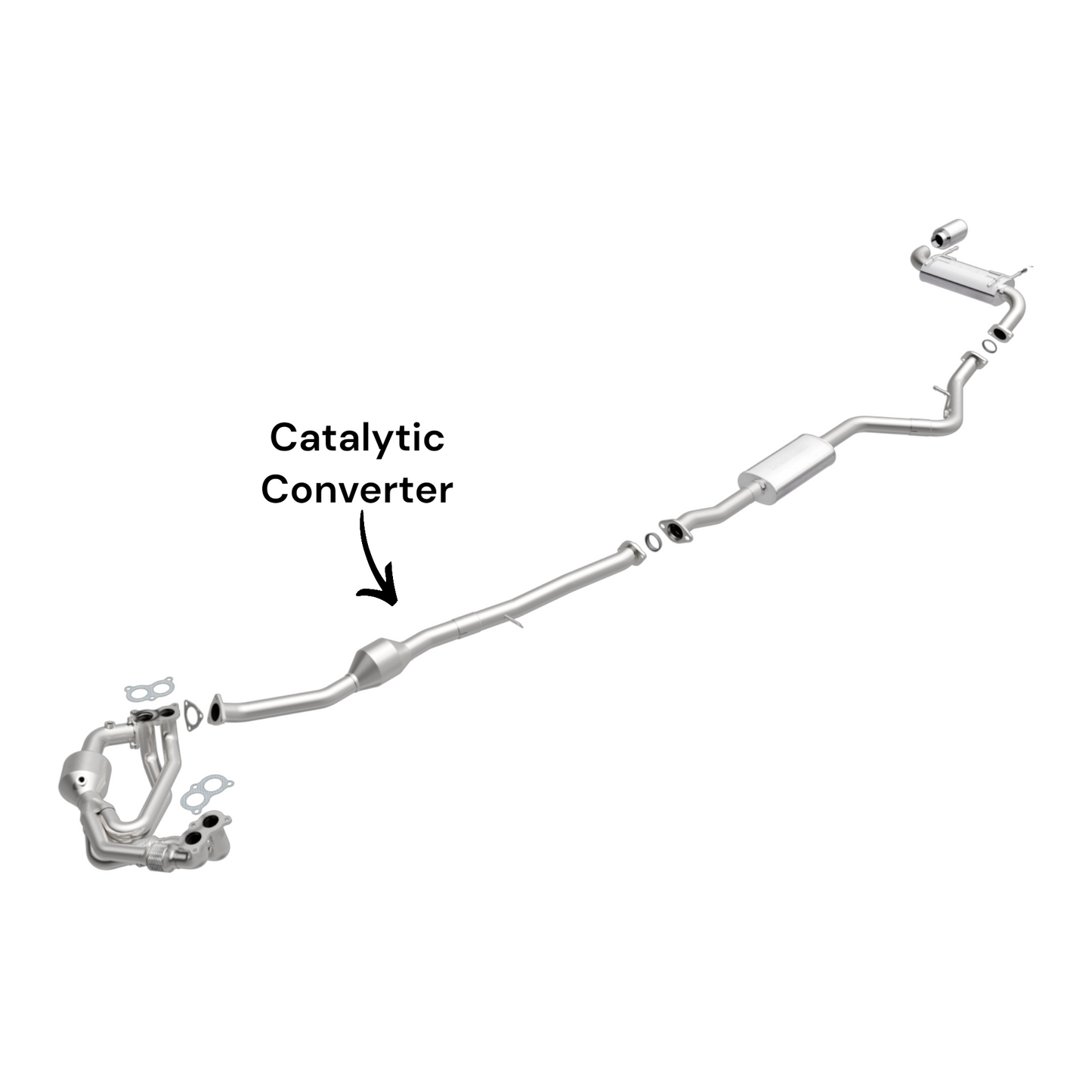 Subaru Crosstrek 2.0L (2016) (Non-Hybrid) Catalytic Converter