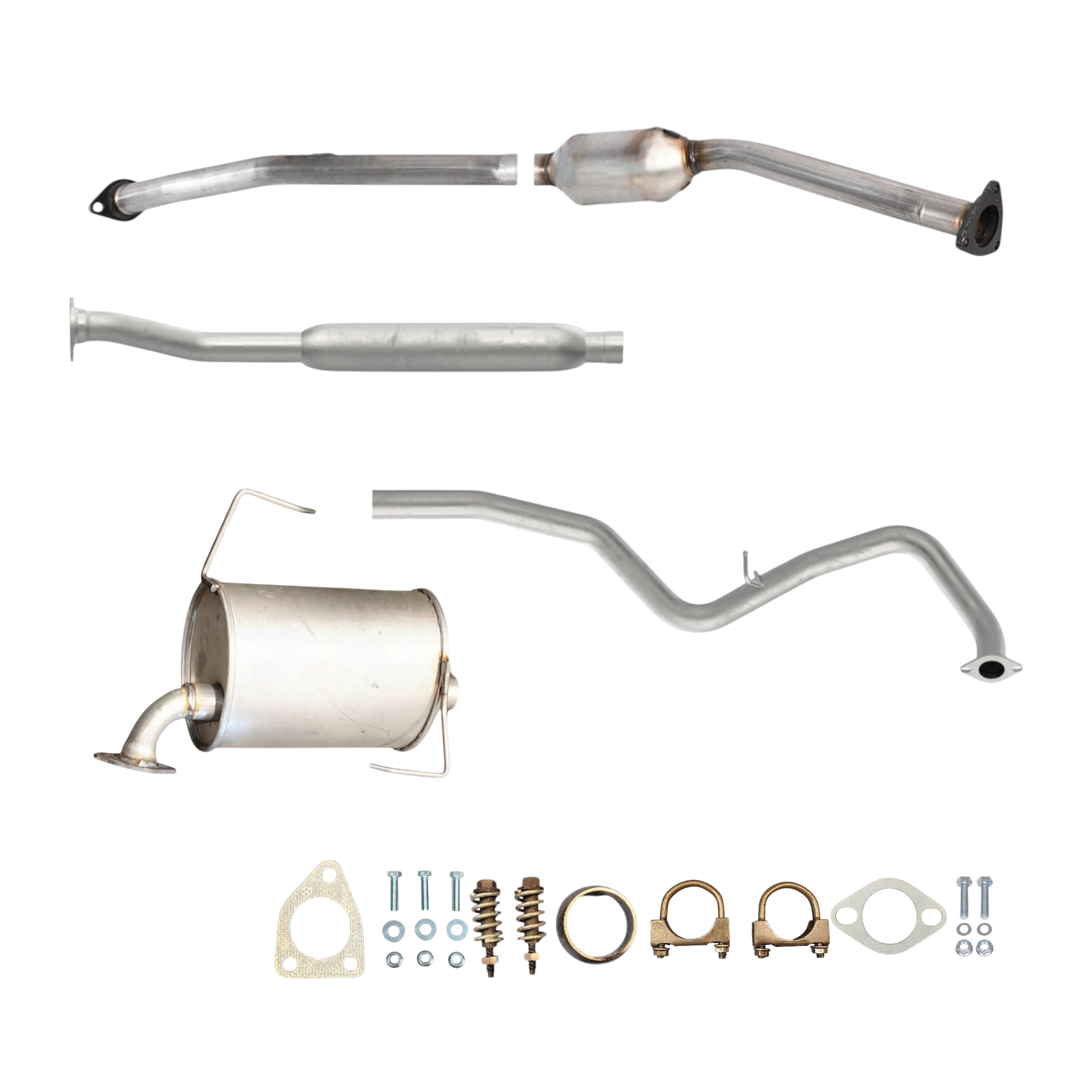 Subaru Forester 2.5L (Non-Turbo) (2014-2018) Catalytic Converter, Resonator, Middle Pipe and Muffler