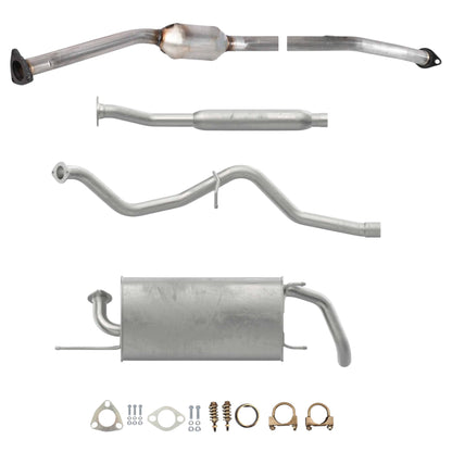 Subaru Crosstrek 2.0L (2016-2017) (Non-Hybrid) Catalytic Converter, Resonator, Pipe and Muffler