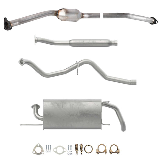 Subaru Crosstrek 2.0L (2016-2017) (Non-Hybrid) Catalytic Converter, Resonator, Pipe and Muffler