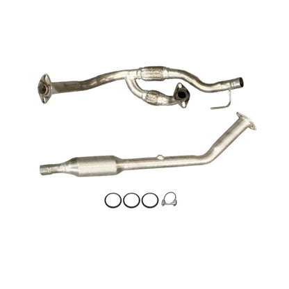 56187 - Toyota Sienna 3.0L (1998, 1999, 2000) V6 Flex Y Pipe with catalytic Converter