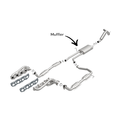 Silencieux pour Toyota Tundra 5.7L (2007-2009) (empattement de 146 pouces)