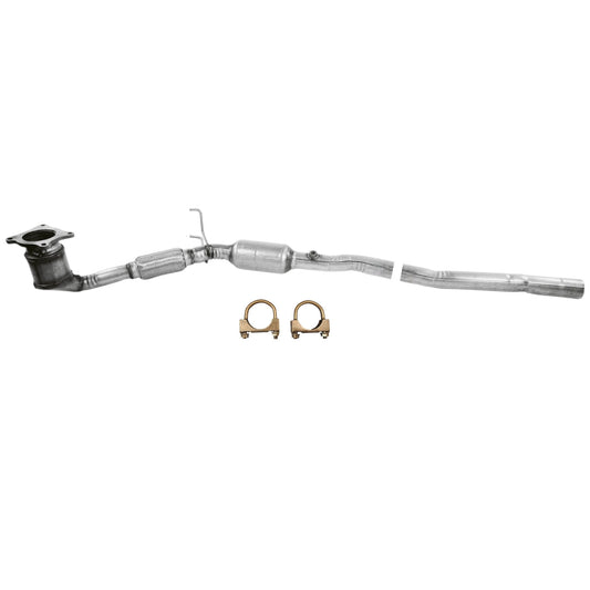 Volkswagen Tiguan 2.0L (2009-2018) (Turbo) Catalytic Converter with Flex Pipe and Resonator