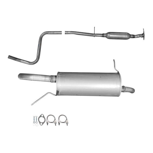 Ford Fiesta 1.6L (2011-2019) (Hatchback) Resonator and Muffler