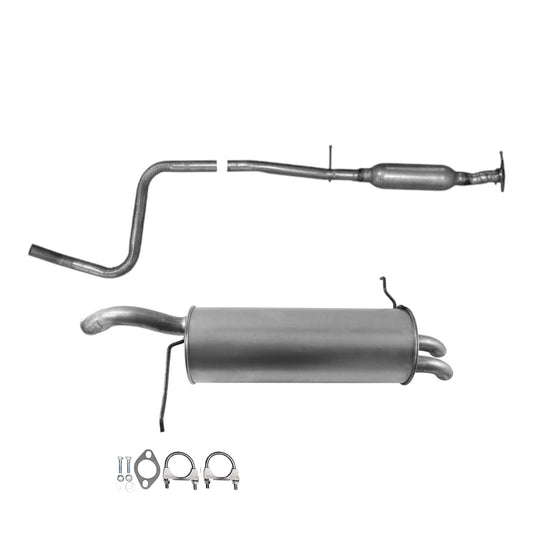 Ford Fiesta 1.6L (2011-2019) (Hatchback) Resonator and Muffler