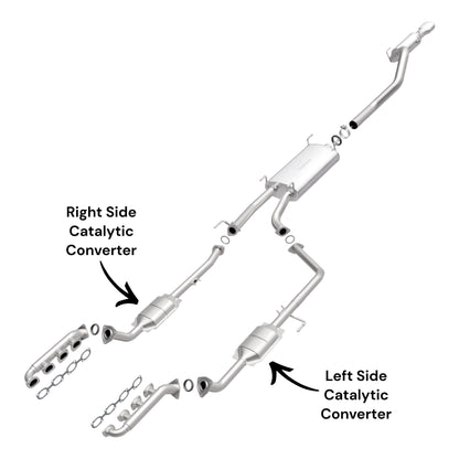Toyota Sequoia 4.7L (2005-2007) Right & Left Side Catalytic Converters