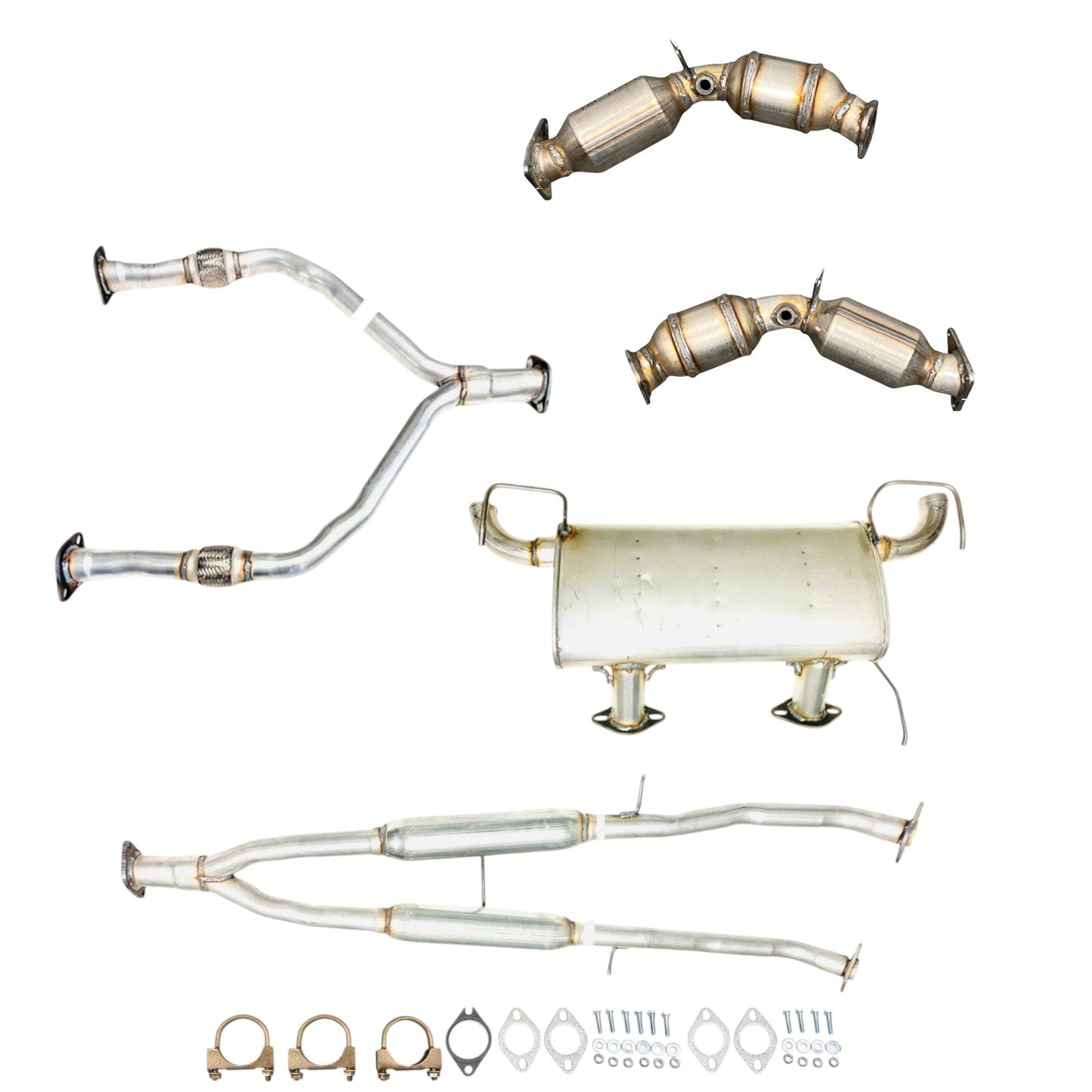 INFINITI Q50 3.7L (2014-2015) (AWD) Complete Exhaust