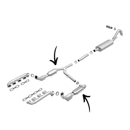 Lincoln Mark LT 5.4L 4WD 2006  with 2 Converters (Only for California Emissions)