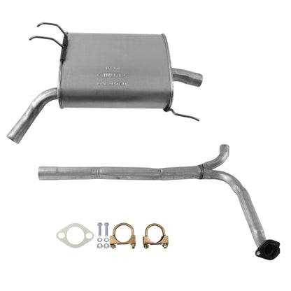 Acura TSX 2.4L (2009-2014) Right Side Muffler With Y Pipe.