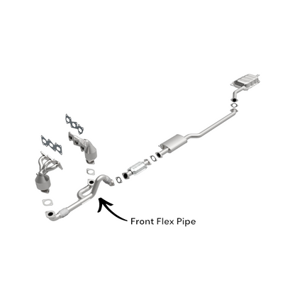 Hyundai Santa Fe 3.5L (2010-2012) Front Flex Pipe