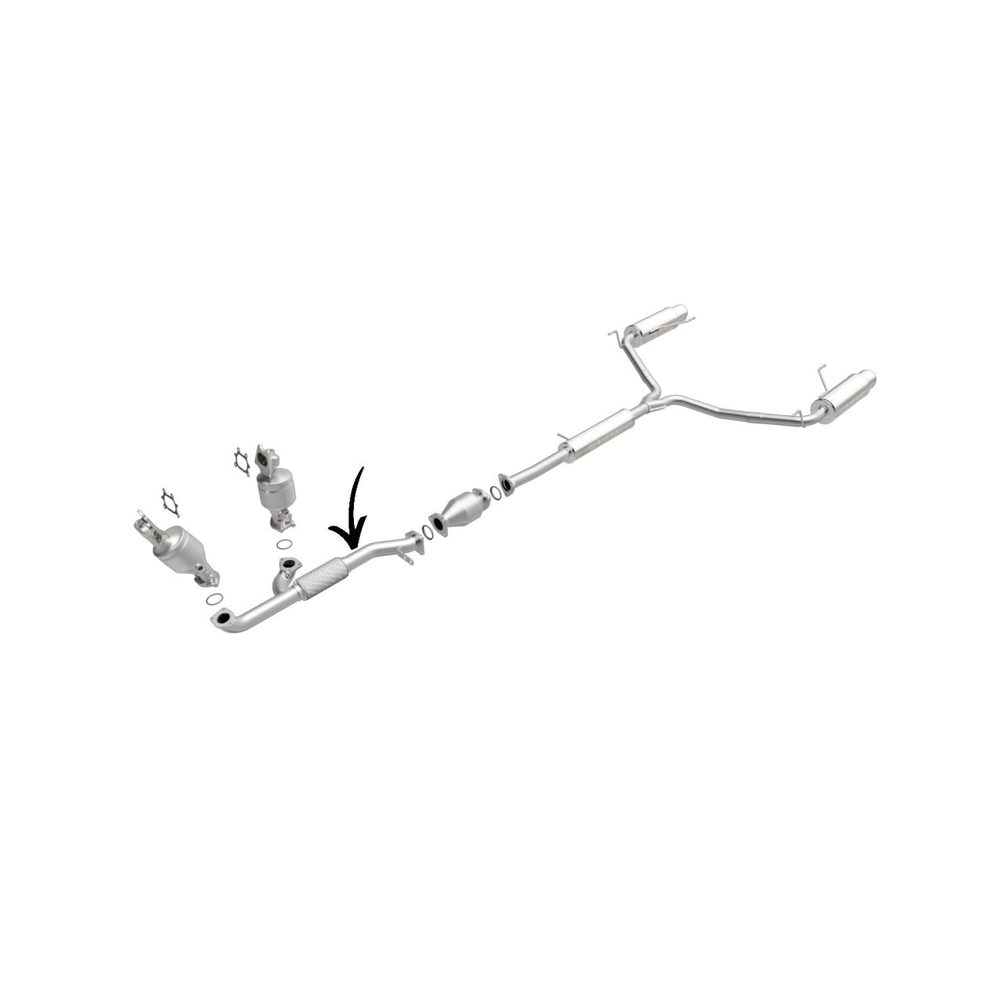 Honda Pilot 3.5L 2009-2015 Front Pipe