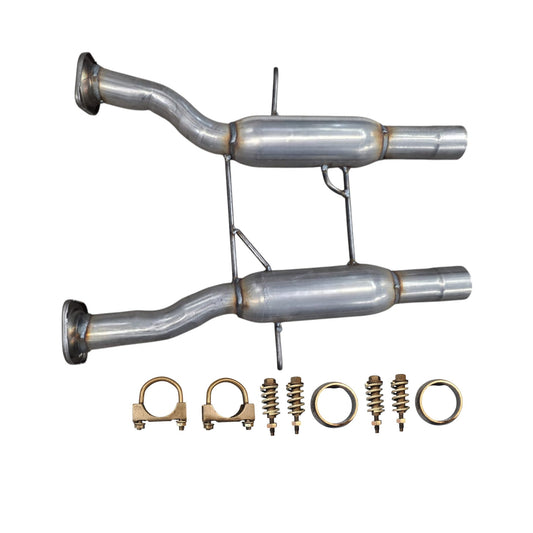 Dodge Durango 3.6L (2013-2025) Middle Resonators with Dual Exhaust System