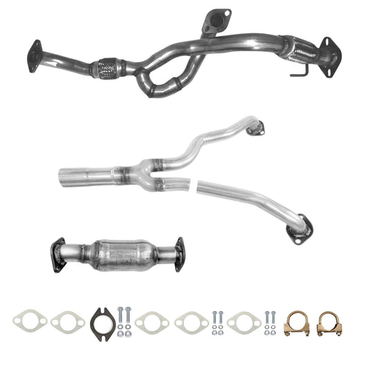 Hyundai Santa Fe 2.7L (2007-2009) Flex Pipe, Catalytic Converter and Y-Pipe
