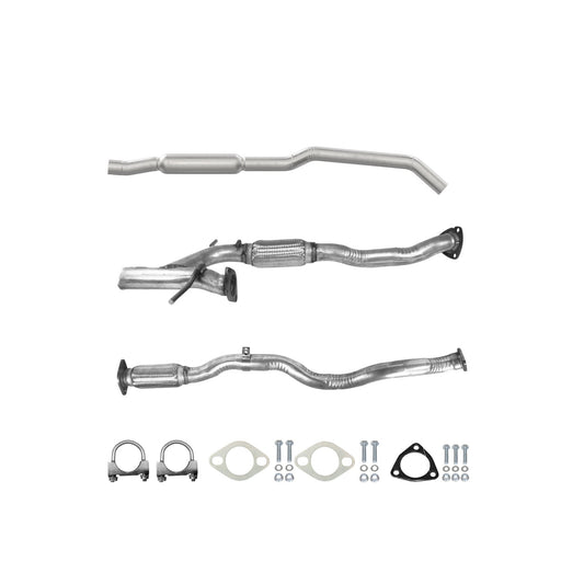 Jeep Cherokee 3.2L 2014-2018 Flex Pipes With Two Speed Transfer and Resonator AWD