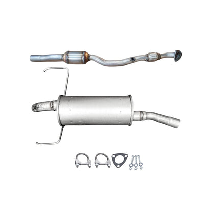 Saturn Astra 1.8L 2-Door Coupe XE 2008 Converter with Flex pipe and Muffler