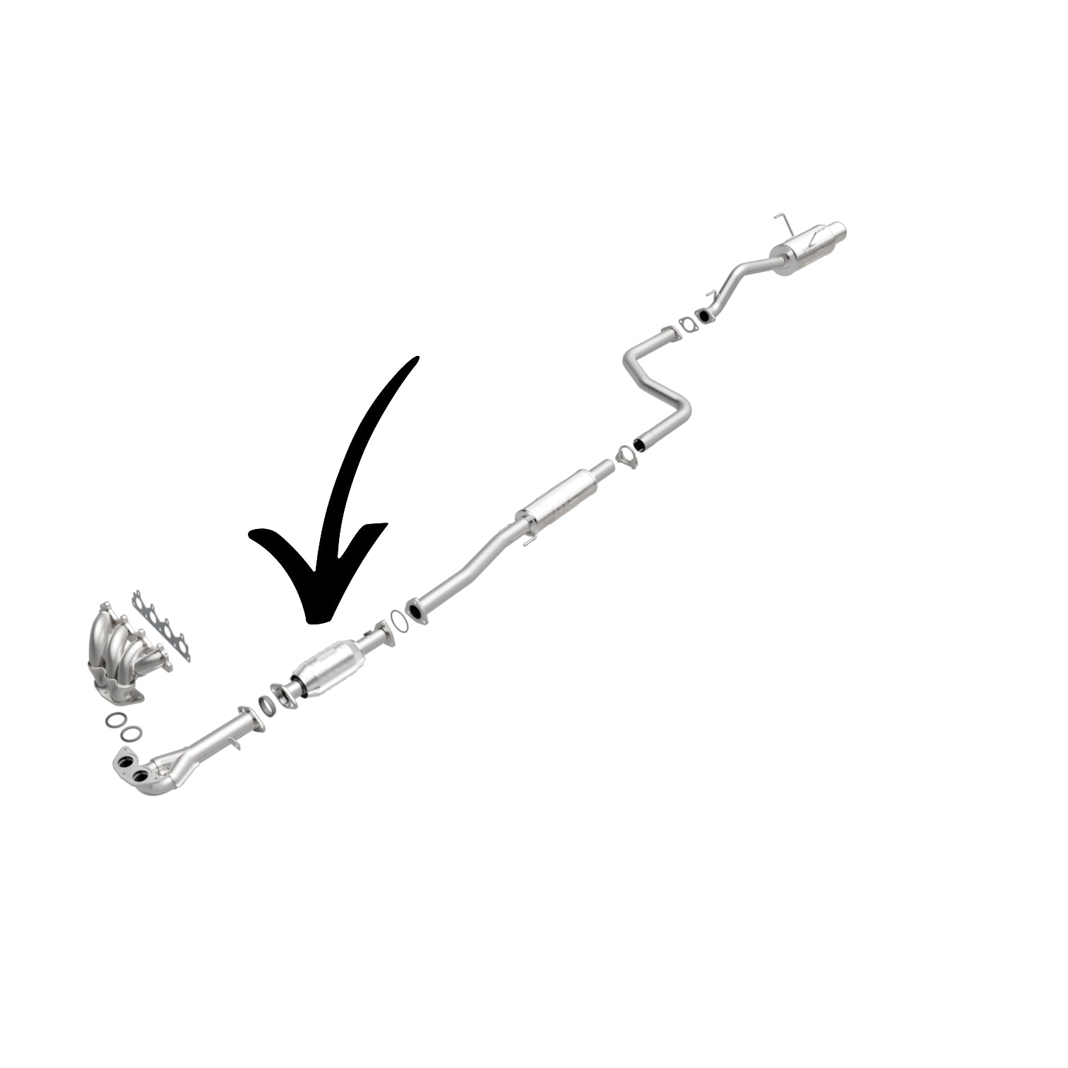 Acura CL 2.2L (1997) Catalytic Converter 