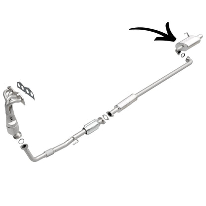 Ensemble silencieux pour Toyota Solara 2002-2003 2.4L