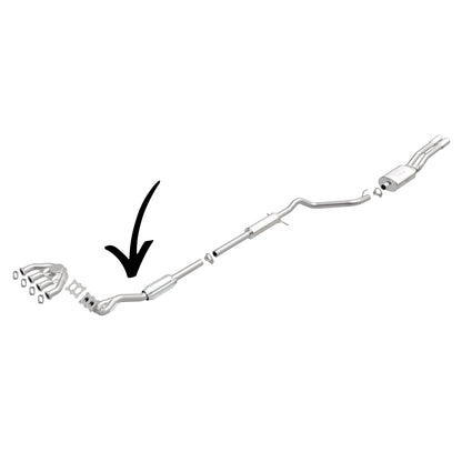 Convertisseur catalytique à double flexible pour Volkswagen Jetta 2.0L (1999-2001)