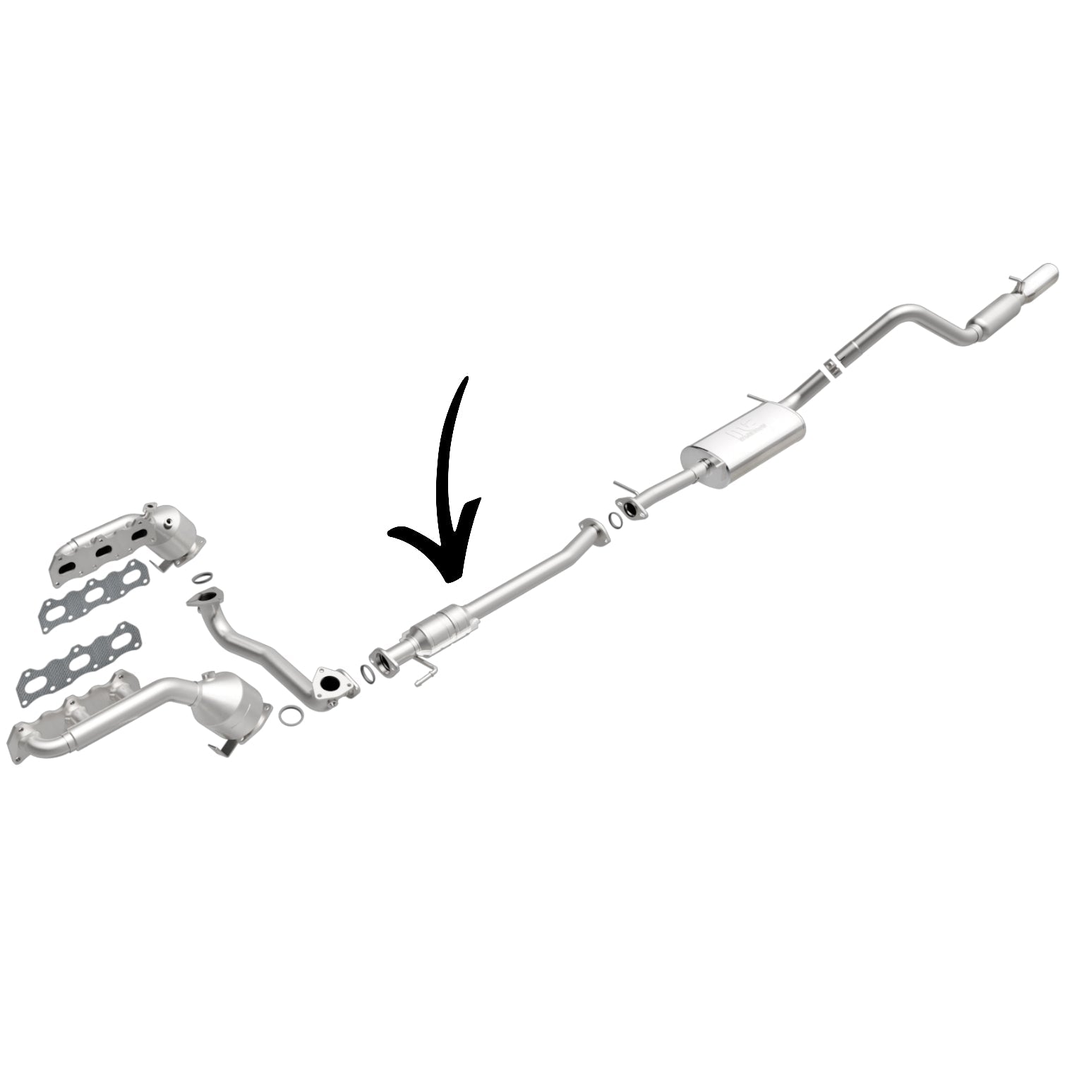 Chevrolet Tracker 1.6L/2.0L/2.5L (1999-2004) Catalytic Converter