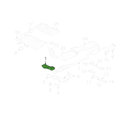 Échappement complet pour Mitsubishi Outlander Sport 2.0L (2011-2024)