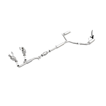 Acura MDX 3.5L 2004-2006 Left Side Rear Muffler