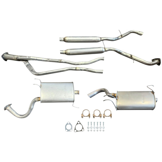 Acura TL SH-AWD 3.2L 2012-2014 Resonator and mufflers set